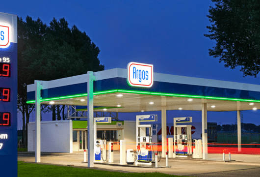 6 nieuwe Argos tankstations