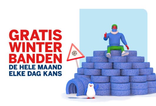 Maak heel de maand november kans op gratis winterbanden