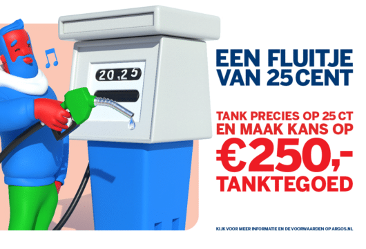 Alle Argos Tankstations – Een fluitje van 25 cent!